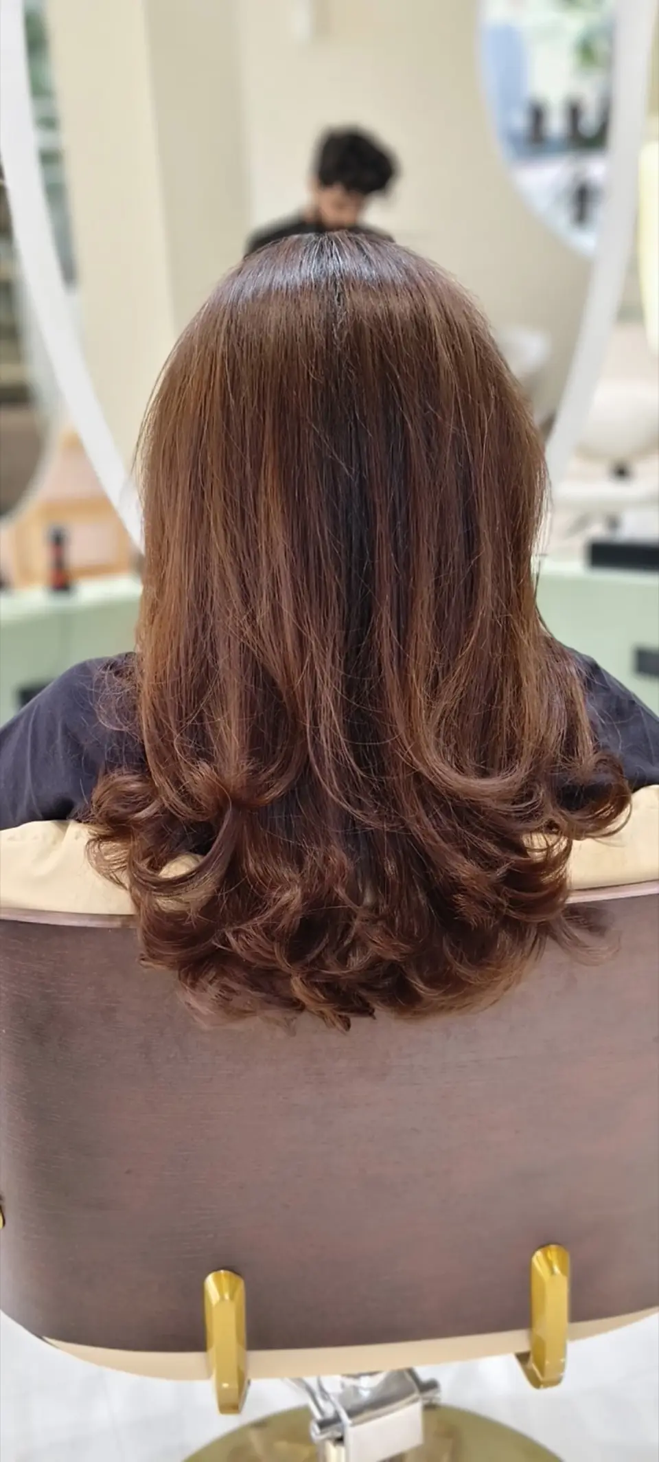 Deep brown hair colour by Ally 21