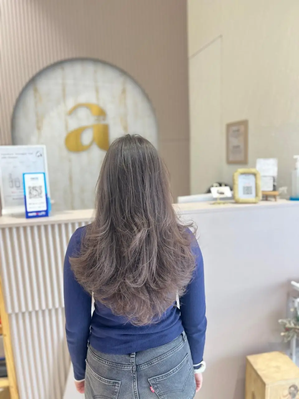 Ash brown hair colour by Ally 21