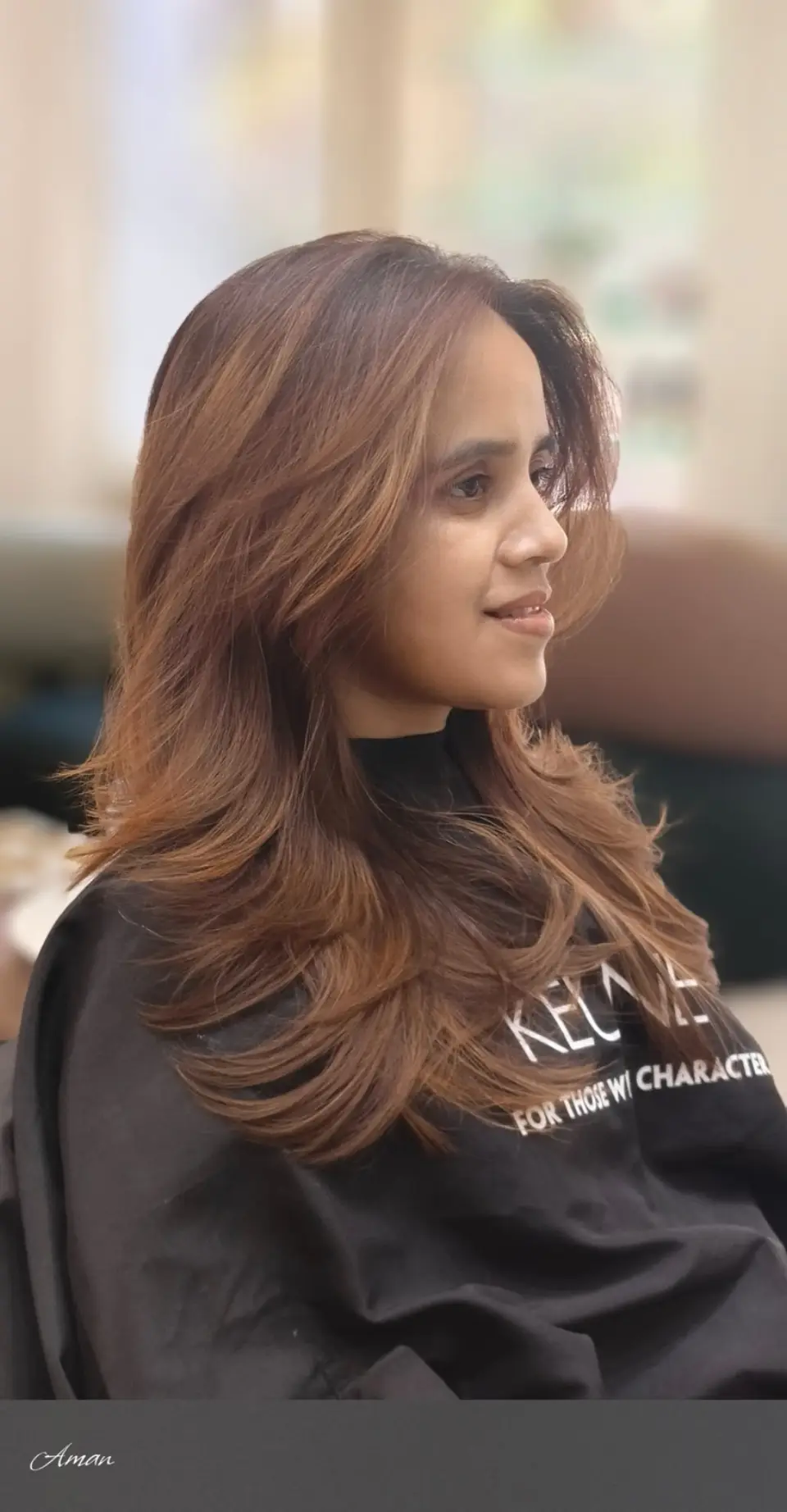 Copper brown hair colour by Ally 21